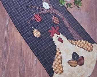 Pattern - Easter Egg Toss Table Runner Pattern, Physical Pattern