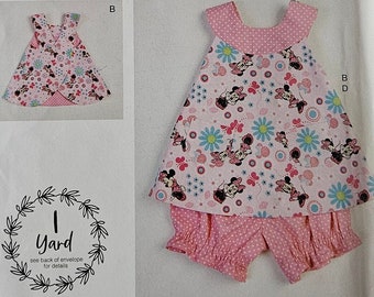 Pattern - Infants Tops Dresses Bloomers and Pants Patterns, Physical Pattern
