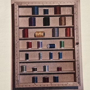 Pattern - Thread Cupboard Woodworking Pattern, Physical Pattern
