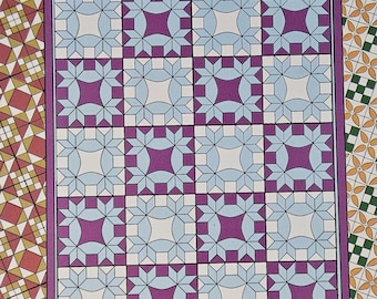 Pattern Book - Thirty Classic Patchwork Patterns, Quilt Pattern Book