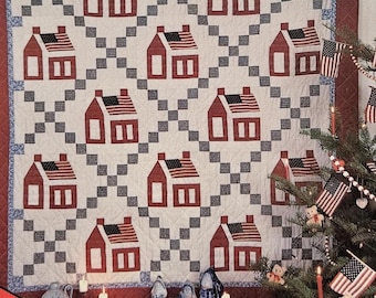 Pattern Book - Christmas Memories A Folk Art Celebration, Patterns for Quilts Ornaments Santas and More