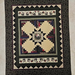 Pattern - Northern Lights Quilt Pattern, Physical Pattern
