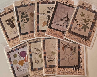 Kit - An Arborist's Journal Block Kits, Choice of Kits