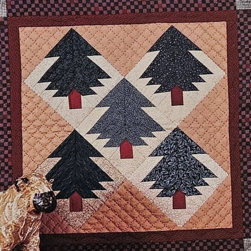 Pine Tree Quilt Pattern - Etsy