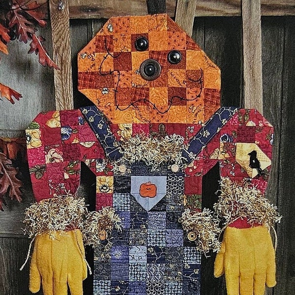 Pattern - Ragamuffin Scarecrow Harvest Runner Pattern, Physical Pattern