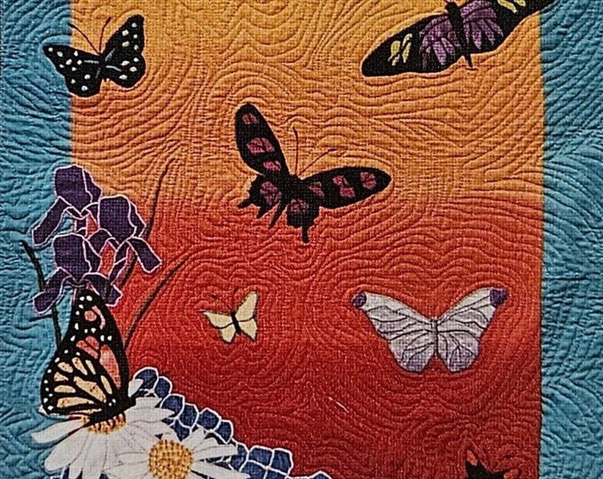 Pattern - Butterflies Quilt Pattern, Physical Pattern - Etsy