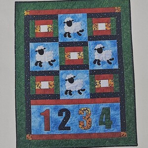 Pattern - Counting Sheep Quilt Pattern, Physical Pattern