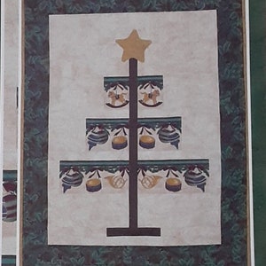 Pattern - Ornament Tree Quilt Pattern, Physical Pattern