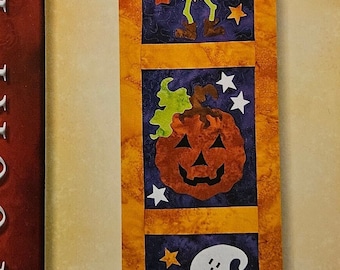 Pattern - Spooky Trio Pattern, Wall Hanging/Table Runner Pattern, Physical Pattern