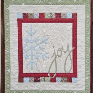 Pattern - Joy Quilt Pattern, Physical Pattern