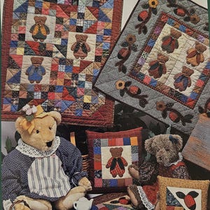 Pattern - Ladybears Quilt Pattern, Physical Pattern