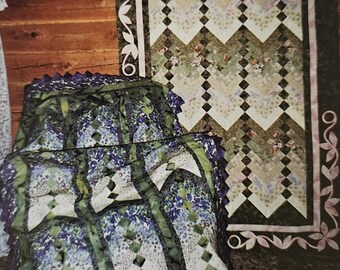 Pattern - Fabulous Florals Quilt Pattern, Physical Pattern