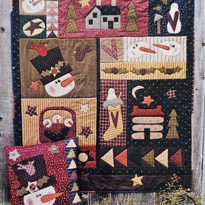 Pattern - Splendor In The Snow Quilt Pattern, Physical Pattern