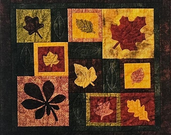 Pattern - Medley of Leaves Quilt and Runner, Physical Pattern