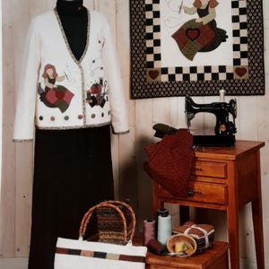 Pattern - The Happy Quilter Quilt, Jacket & Bag Pattern, Physical Pattern