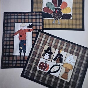 Pattern - An Irregular Thanksgiving Quilt Pattern, Physical Pattern