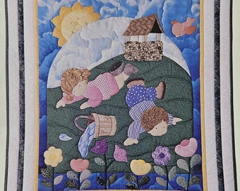 Pattern - Jack and Jill Quilt Pattern, Physical Pattern