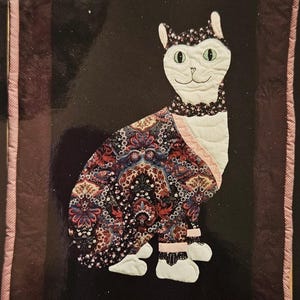 Pattern - The Brighton Cat Quilt Pattern, Physical Pattern
