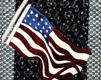 Pattern - Proud Flag Quilt/Wall Hanging Pattern, Physical Pattern