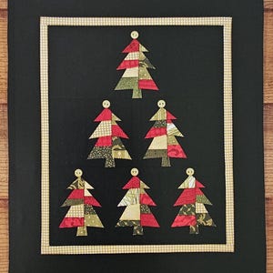 Pattern - Oh Christmas Tree Quilt Pattern,  Physical Pattern