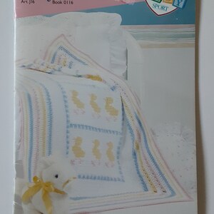 Pattern - Baby Blankets Knit/Crochet Physical Patterns