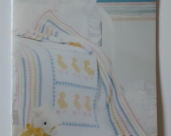 Pattern - Baby Blankets Knit/Crochet Physical Patterns