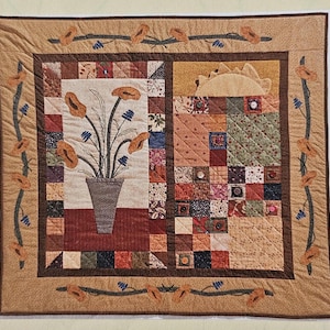 Pattern - Spring Whimsy Quilt Pattern, Physical Pattern