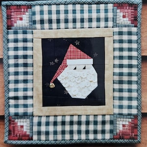 Pattern - Jolly Old Elf Pattern, Santa Claus Pattern, Physical Pattern