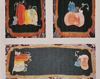Pattern - Pumpkin Pals Table Runner Pattern, Physical Pattern