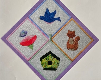 Pattern - Lazy Day Potholders Pattern, Physical Pattern