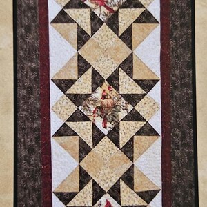 Pattern - Star of the North Table Runner Pattern, Physical Pattern