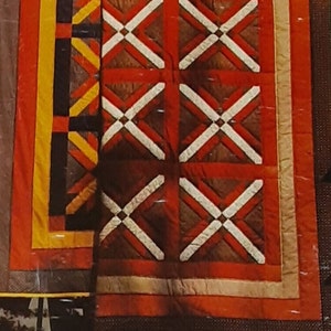 Pattern - Mexican Star Quilt Pattern, Physical Pattern