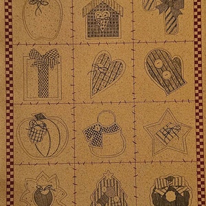 Pattern - Cookie Jar Cutouts Ornaments Pattern Book, Physical Pattern Book