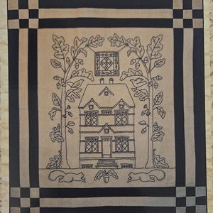 Pattern - Harvest Home Quilt Pattern, Physical Pattern