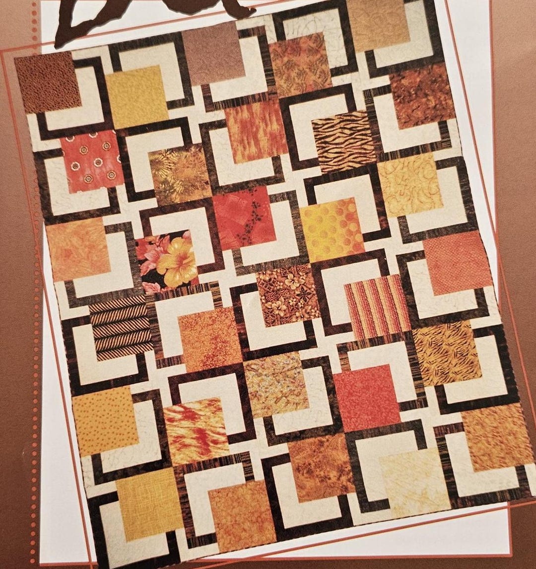 Pattern - BQ Quilt Pattern, Physical Pattern - Etsy