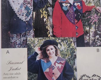 Pattern - Seasonal Jacket Patterns, 3 Styles of Jacket Patterns, Physical Pattern