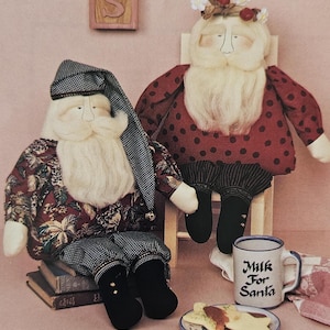 Pattern - S is for Santa Pattern,  21" Santa Pattern, Physical Pattern