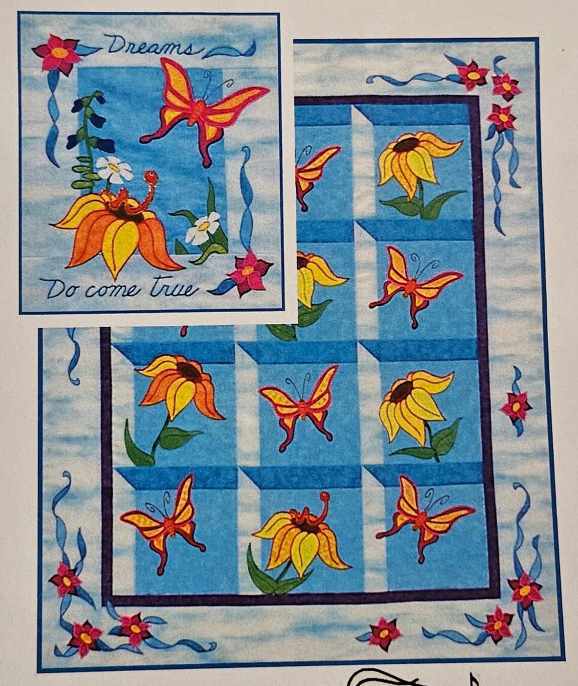 Pattern - Dreams Do Come True Quilt Pattern and Sweet Dreams ...