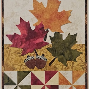 Pattern - Little Blessings Autumn Glitz Quilt Pattern, Physical Pattern