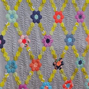 Pattern - Garden Party Quilt Pattern, Physical Pattern