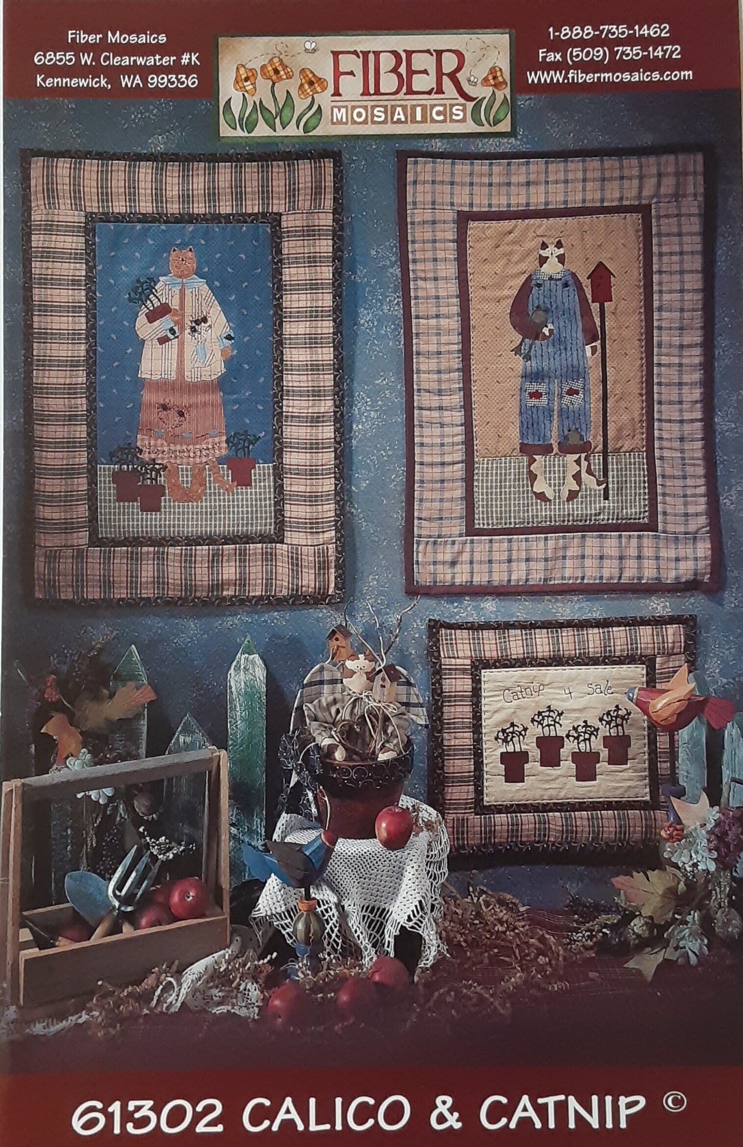 Pattern - Calico & Catnip Quilt Pattern, Physical Pattern - Etsy