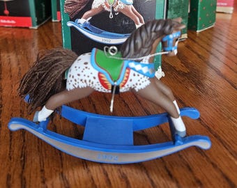 Ornament - Rocking Horse Ornament, Hallmark Keepsake Ornament, In Box