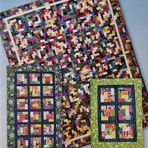 Pattern - Maze Runner Pattern, Table Runner Placemats and Quilt Pattern, Physical Pattern image 1