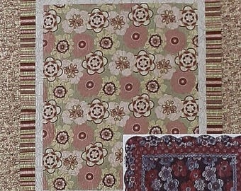 Pattern - Flower Power Quilt Pattern, Physical Pattern