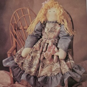 Pattern - Jessie & Her Bear Doll Pattern, Physical Pattern