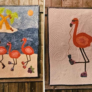 Pattern - Spike & Friends Jr Two-sided Quilt Pattern, Physical Pattern