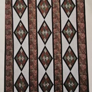 Pattern - Diamonds By The Dozen Quilt Pattern, Physical Pattern