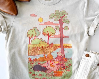 Animal Readers Tee | Bookish Tee | Bookish Shirt | Retro Tee | Librarian Tee