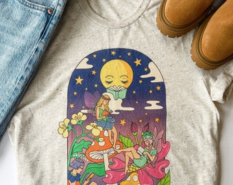 Fairy Readers Tee | Bookish Tee | Bookish Shirt | Book Lovers Tee | Whimsical Tee