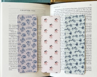 Regency Era Bookmark Set